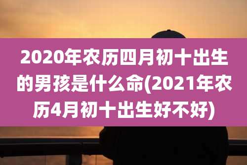2020年农历四月初十出生的男孩是什么命(2021年农历4月初十出生好不好)