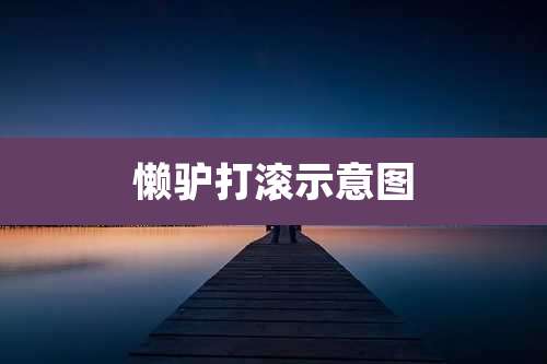 懒驴打滚示意图