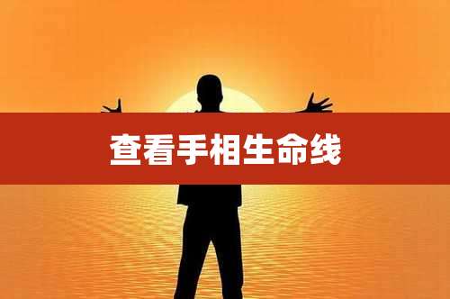 查看手相生命线