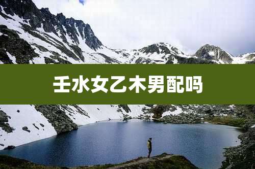 壬水女乙木男配吗