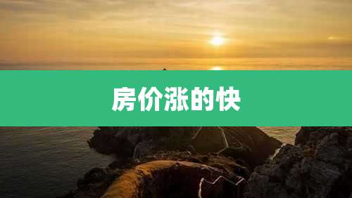 房价涨的快