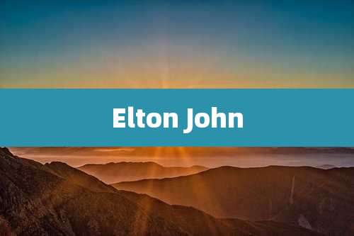 Elton John