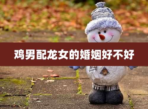 鸡男配龙女的婚姻好不好