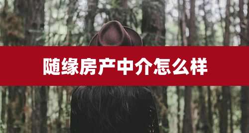 随缘房产中介怎么样