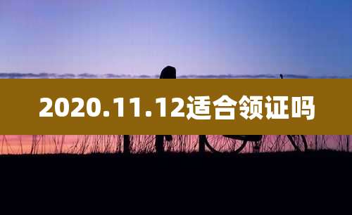 2020.11.12适合领证吗