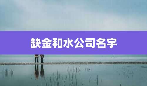 缺金和水公司名字