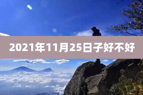 2021年11月25日子好不好