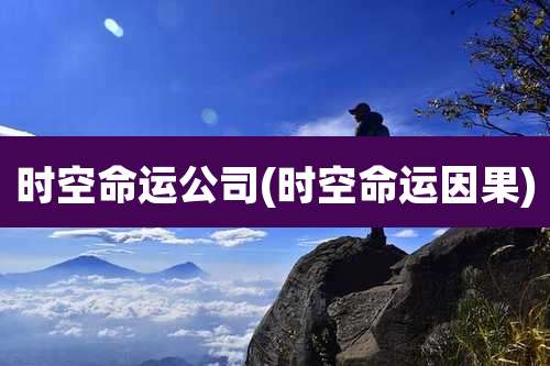 时空命运公司(时空命运因果)