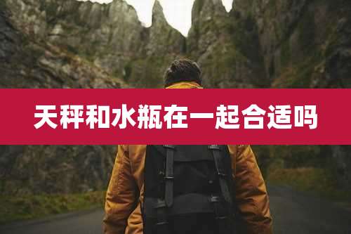 天秤和水瓶在一起合适吗