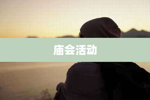 庙会活动