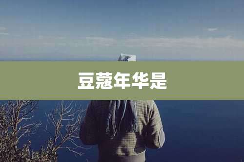 豆蔻年华是