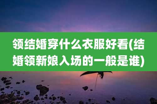 领结婚穿什么衣服好看(结婚领新娘入场的一般是谁)
