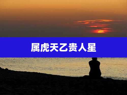 属虎天乙贵人星