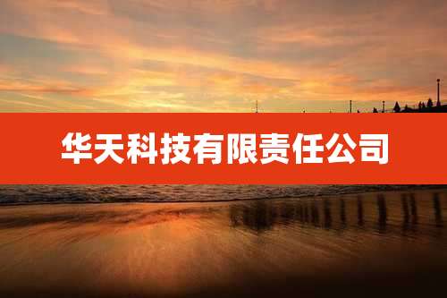 华天科技有限责任公司