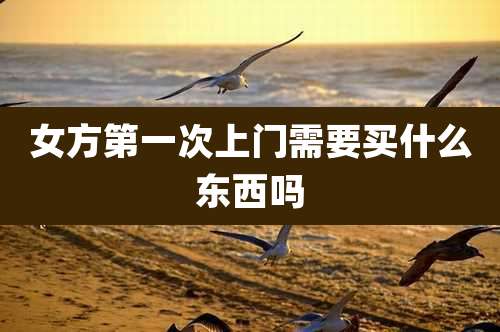 女方第一次上门需要买什么东西吗