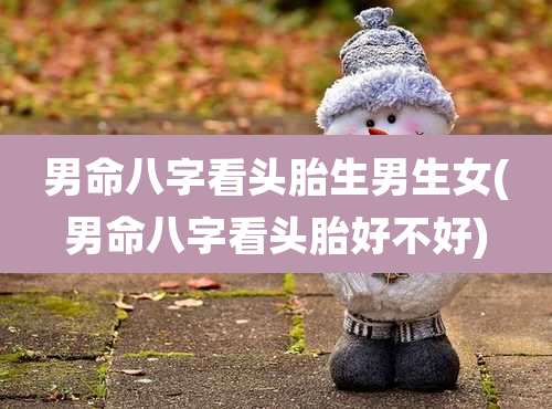 男命八字看头胎生男生女(男命八字看头胎好不好)