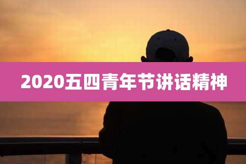 2020五四青年节讲话精神