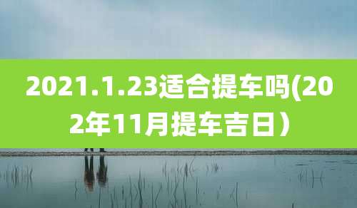 2021.1.23适合提车吗(202年11月提车吉日）