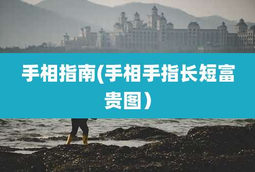手相指南(手相手指长短富贵图)