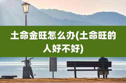 土命金旺怎么办(土命旺的人好不好)