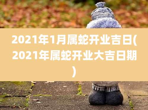 2021年1月属蛇开业吉日(2021年属蛇开业大吉日期)