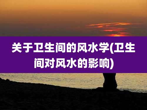 关于卫生间的风水学(卫生间对风水的影响)