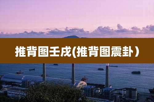 推背图壬戌(推背图震卦）