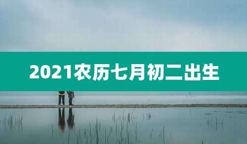 2021农历七月初二出生