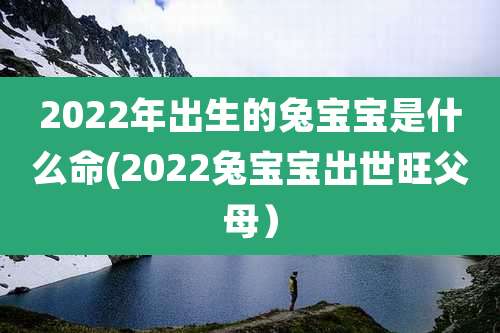 2022年出生的兔宝宝是什么命(2022兔宝宝出世旺父母)