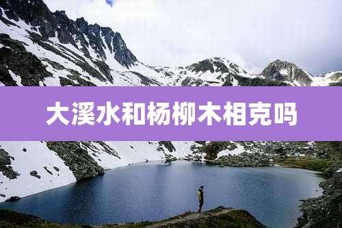 大溪水和杨柳木相克吗