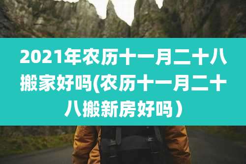 2021年农历十一月二十八搬家好吗(农历十一月二十八搬新房好吗)