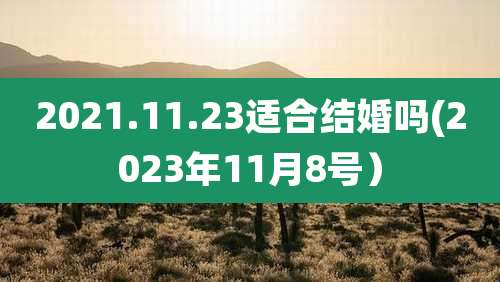 2021.11.23适合结婚吗(2023年11月8号）