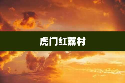虎门红荔村