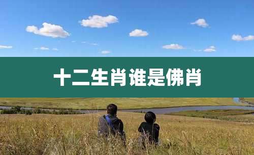 十二生肖谁是佛肖