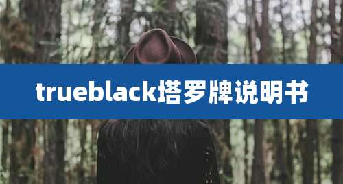 trueblack塔罗牌说明书