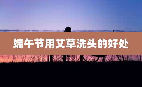 端午节用艾草洗头的好处