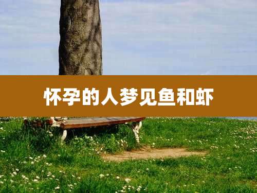 怀孕的人梦见鱼和虾