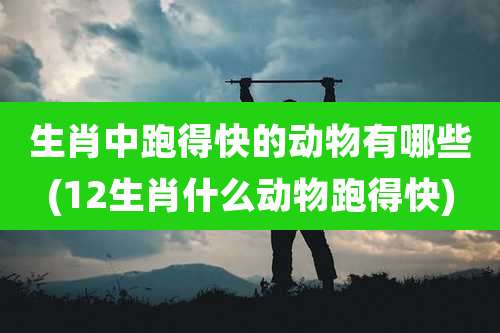 生肖中跑得快的动物有哪些(12生肖什么动物跑得快)