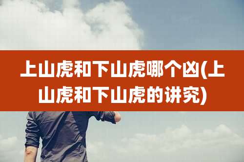 上山虎和下山虎哪个凶(上山虎和下山虎的讲究)