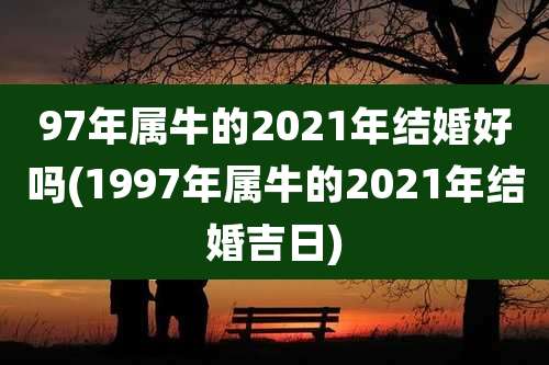 97年属牛的2021年结婚好吗(1997年属牛的2021年结婚吉日)