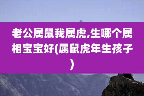老公属鼠我属虎,生哪个属相宝宝好(属鼠虎年生孩子)
