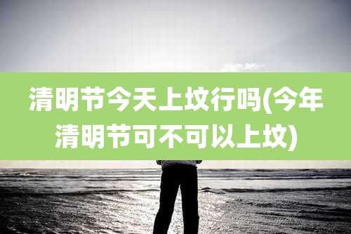 清明节今天上坟行吗(今年清明节可不可以上坟)