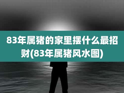 83年属猪的家里摆什么最招财(83年属猪风水图)