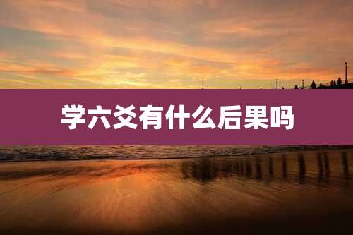 学六爻有什么后果吗