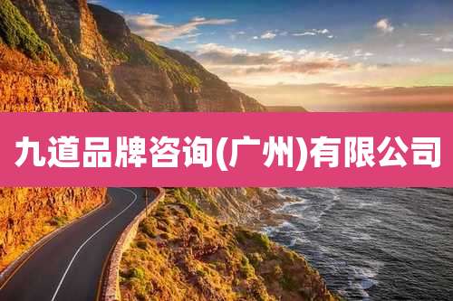 九道品牌咨询(广州)有限公司