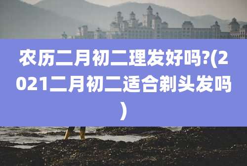 农历二月初二理发好吗?(2021二月初二适合剃头发吗)