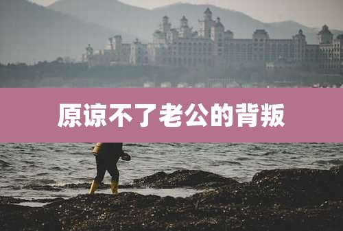 原谅不了老公的背叛