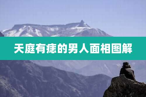 天庭有痣的男人面相图解