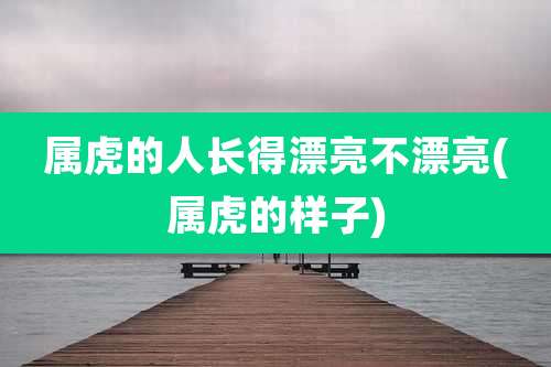 属虎的人长得漂亮不漂亮(属虎的样子)