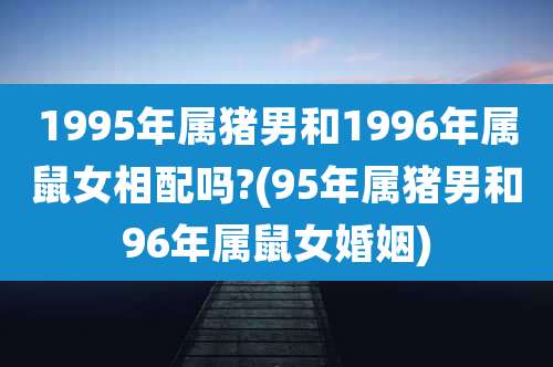 1995年属猪男和1996年属鼠女相配吗?(95年属猪男和96年属鼠女婚姻)